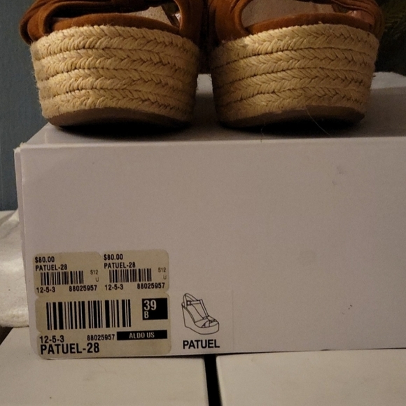 Aldo Patuel Espadrille Wedge Sandals - Picture 3 of 6